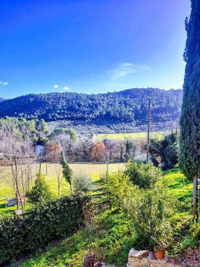 Double Room with Mountain View in Spoleto, Province de Pérouse