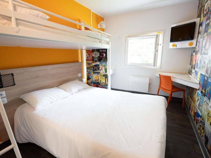Hôtel pour 3 personnes, avec terrasse et jardin, animaux acceptés à Ussac - 4