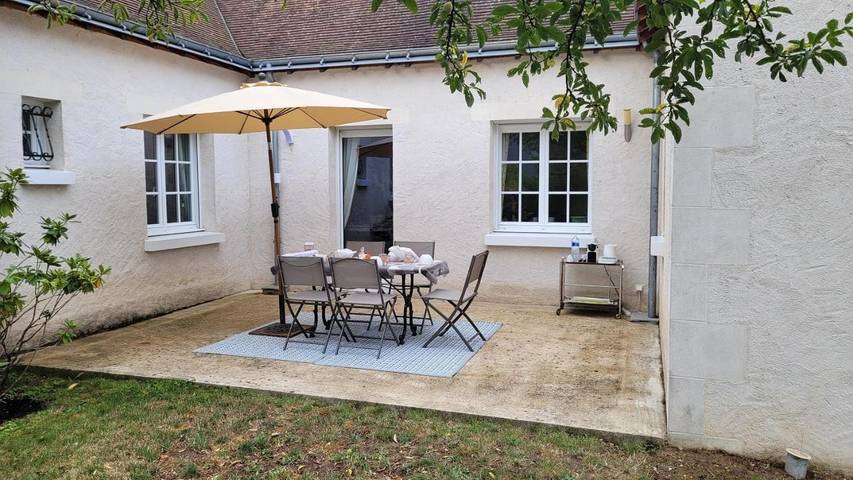 Gîte pour 6 personnes, avec Terrasse ainsi que Jardin et Vue à Fondettes