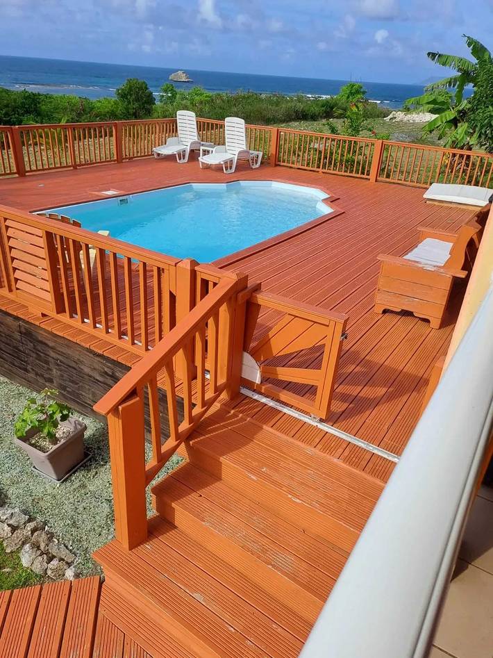 Gîte pour 4 personnes, avec piscine à Saint-François - 2