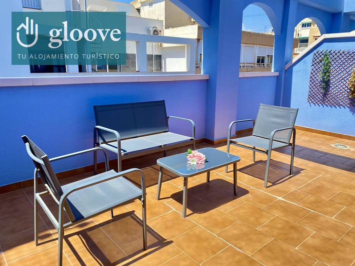 Apartamento de vacaciones para 8 personas, con terraza - 1