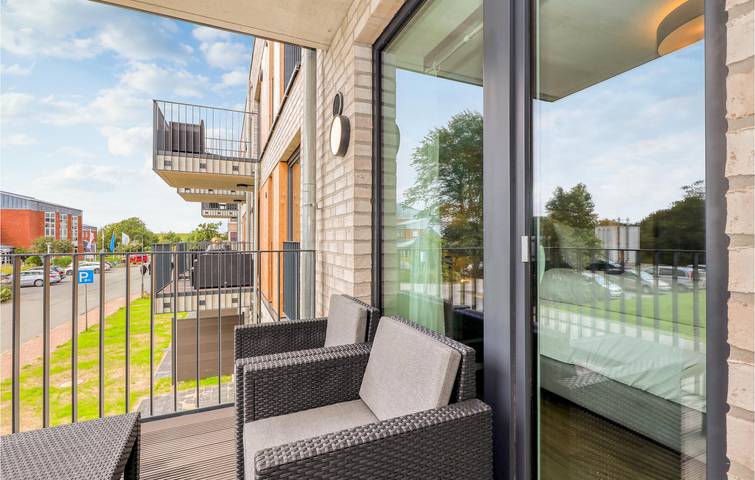 Ganze Ferienwohnung, Obere Etage Terrasse Apartment Nähe Strand in Nordstrand (Gemeinde), Nordstrand