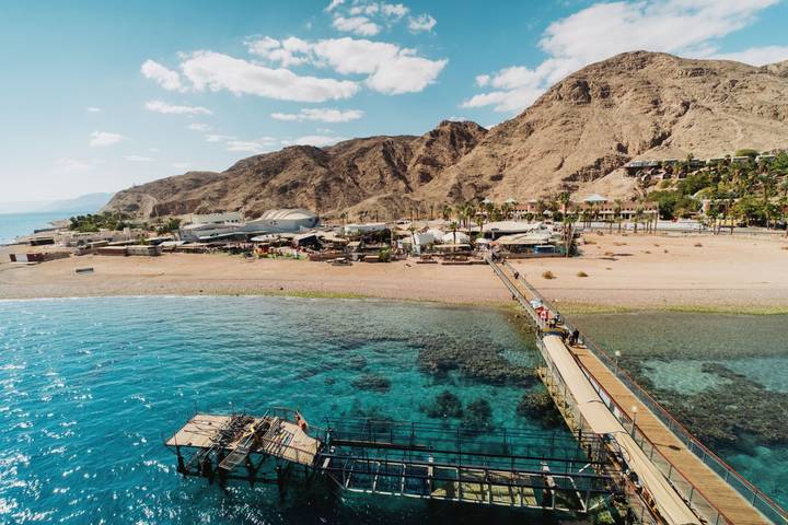 Gîte pour 6 personnes, avec balcon et piscine à Eilat - 4