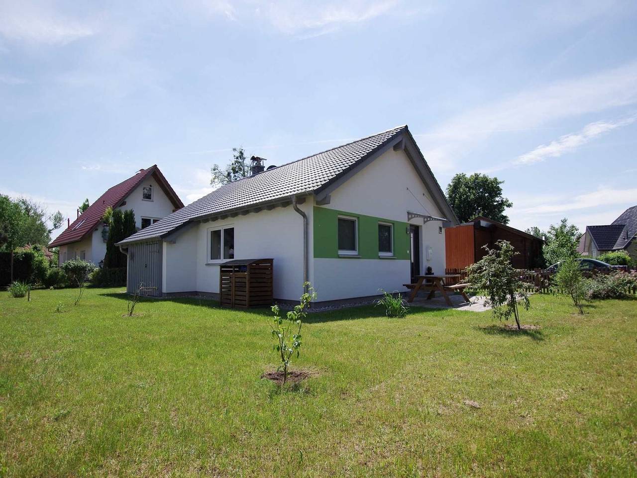 Ferienhaus - Ferienhaus Amselgrün in Rechlin, Müritz