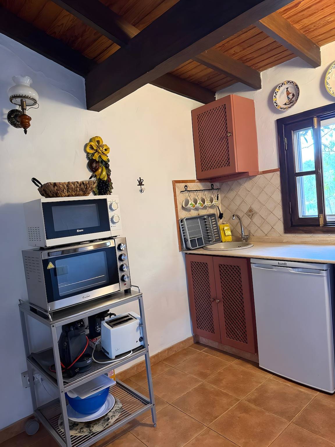 Landhuisje "Finca Nim 1" op een boerderij met uitzicht op de bergen, zwembad & Wi-Fi, foto 12
