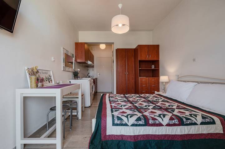 Studio für 2 Personen, mit Balkon in Rethymno und Umgebung