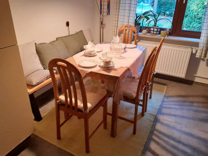 Ganze Wohnung, Ferienwohnung für 7 Personen mit Terrasse in Wanna, Cuxland