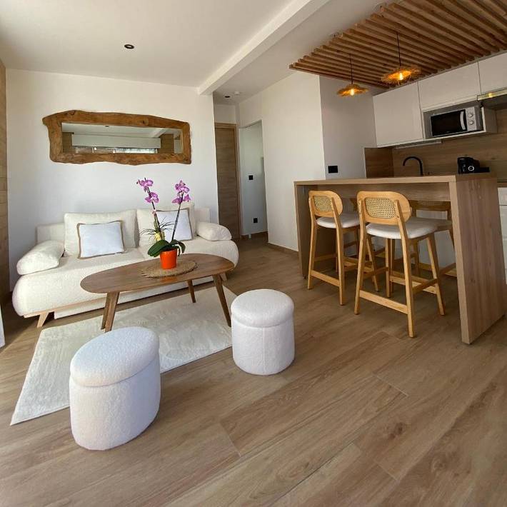 Maison de vacances pour 4 personnes, avec jacuzzi et jardin, animaux acceptés