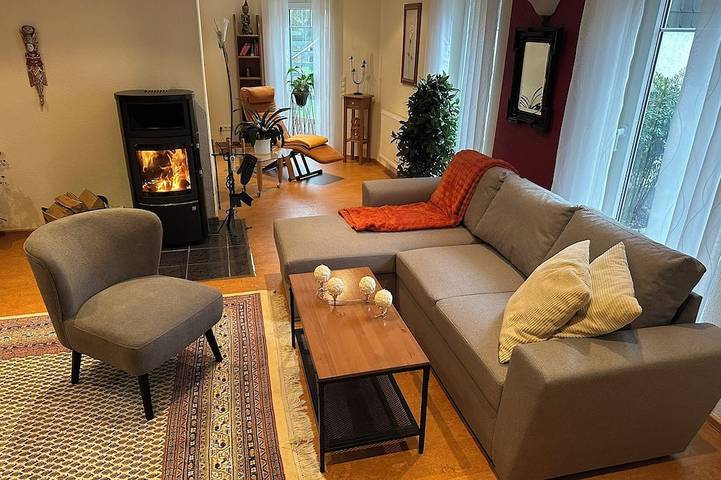 Ferienwohnung für 4 Personen, mit Garten und Terrasse in Kronau