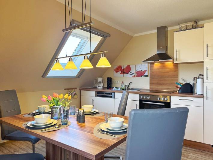 Ferienwohnung für 4 Personen, mit Garten in Lietzow
