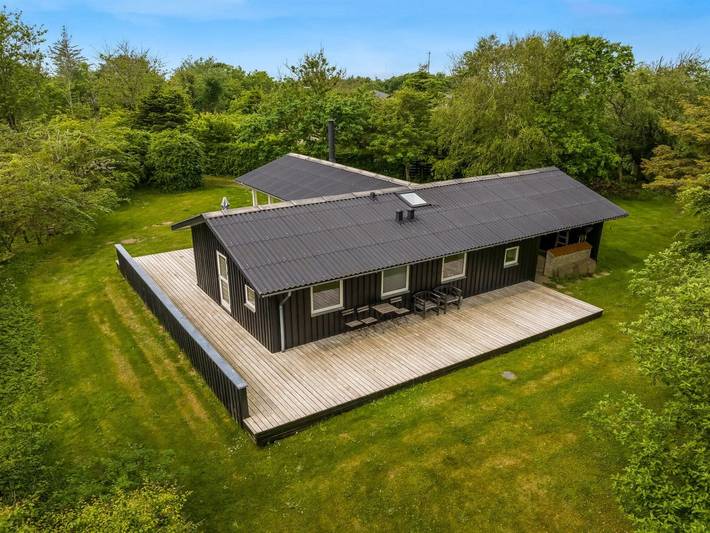 Ferieudlejning for 5 personer, med Terrasse i Skallerup Klit