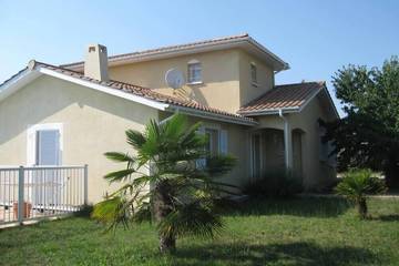 Cottage pour 5 personnes, avec jardin à Mios