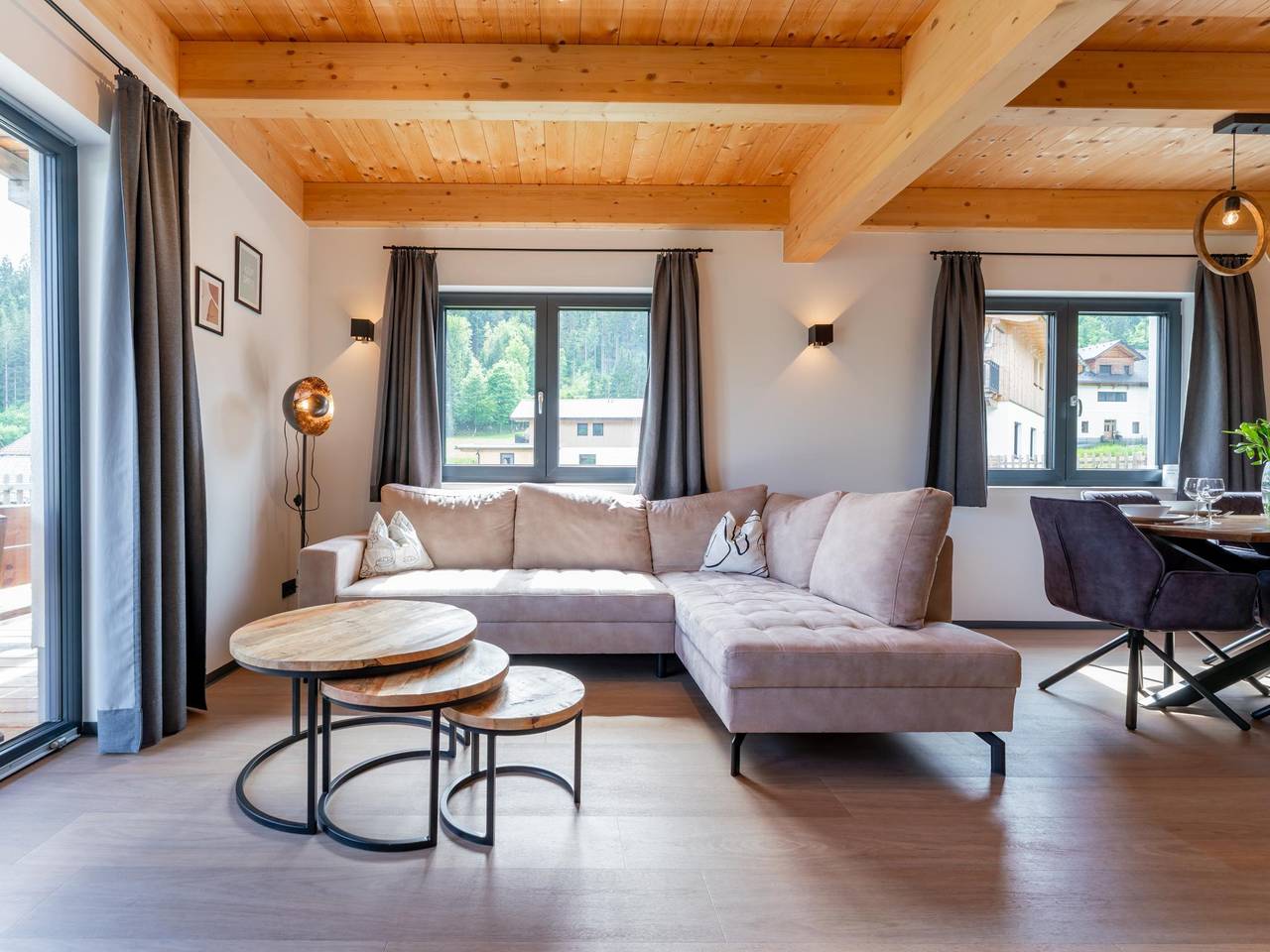 Chalet mit Sauna Nahe des Skigebiets Nassfeld in Hermagor, Hermagor-Pressegger See