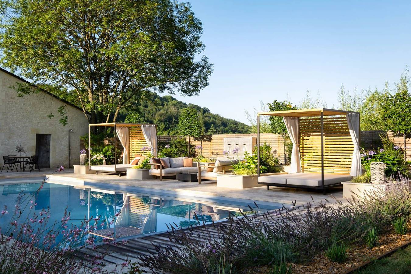 Château pour 14 personnes avec piscine in Sainte-Florence, Région de Libourne