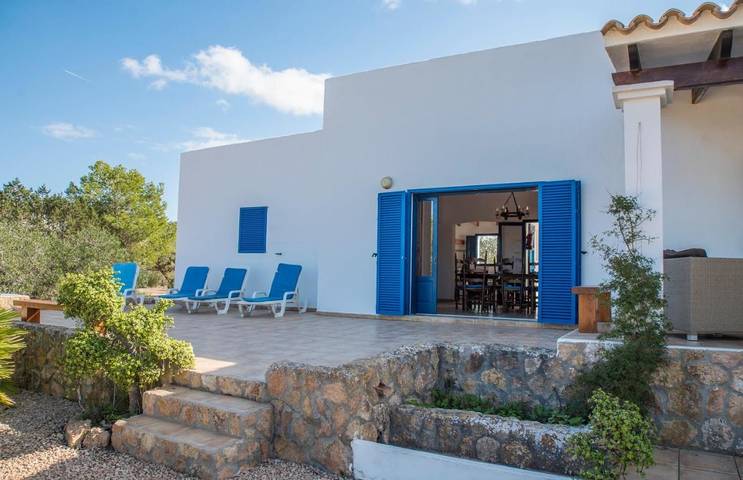 Ferienhaus für 8 Personen, mit Terrasse und Garten sowie Pool auf Formentera - 2