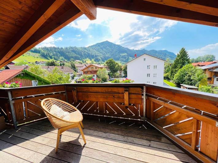 Ferienwohnung für 4 Personen, mit Ausblick und Balkon sowie Sauna, mit Haustier - 1