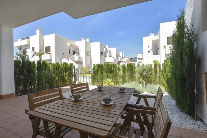 Ganze Wohnung, Apartment 'Casa Synor Mar De Pulpi' mit Bergblick, Wlan und Klimaanlage in Mar de Pulpi, Pulpí
