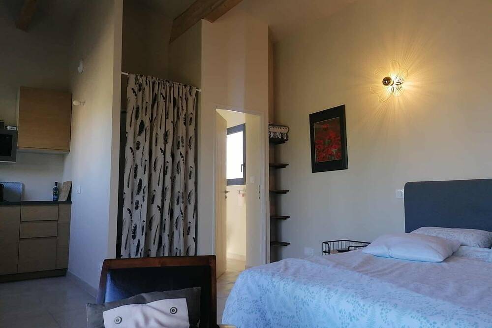 Gîte avec piscine au Calme dans petit village in Crespian, Région de Nîmes