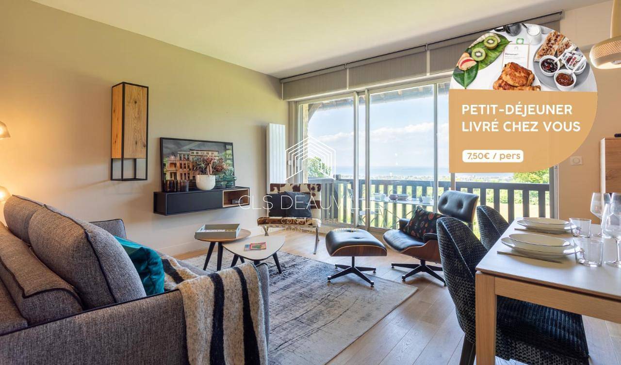 Appartement entier, Parc de Langrinière Vue Mer Cls Deauville in Tourgéville, Région de Lisieux