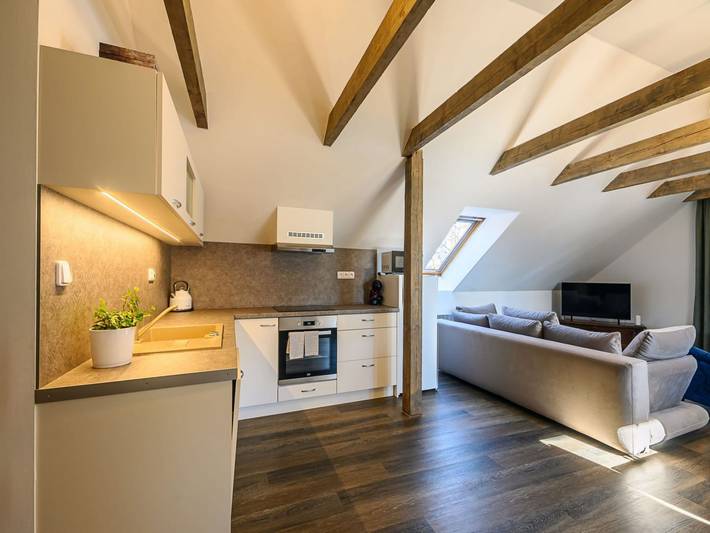 Villa nahe Prkenny Dul mit Sauna in Bernartice, Region Trautenau
