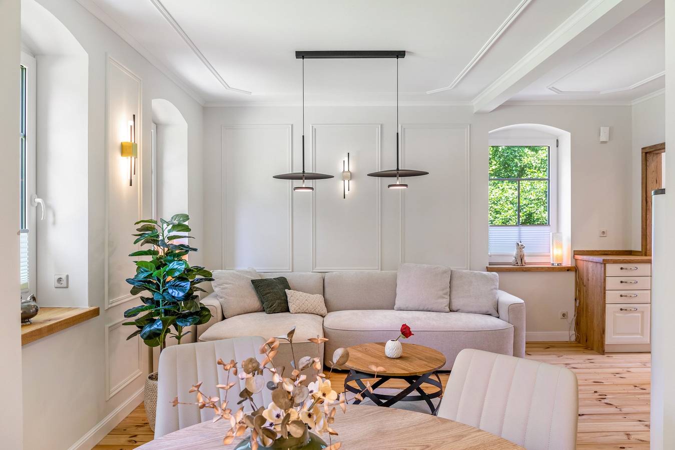 Appartement entier, Appartement « Schwarzmühle 2 » avec vue sur le lac, jardin privé et Wi-Fi in Börnichen, Monts Métallifères