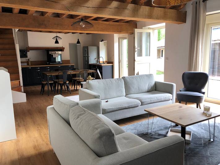 Gîte pour 6 personnes, avec terrasse et jardin dans la Sarthe - 4