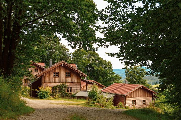 Ferienwohnung für 2 Personen, mit Balkon und Balkon/Terrasse sowie Terrasse und Sauna in Geiersthal