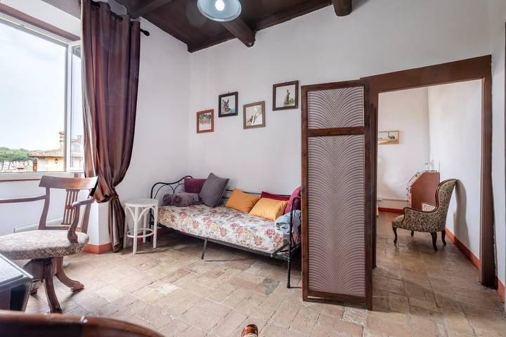 Ganze Wohnung, Ferienwohnung "Casetta dei Nonni" mit Balkon und Wlan in Vitorchiano, Viterbo Provinz
