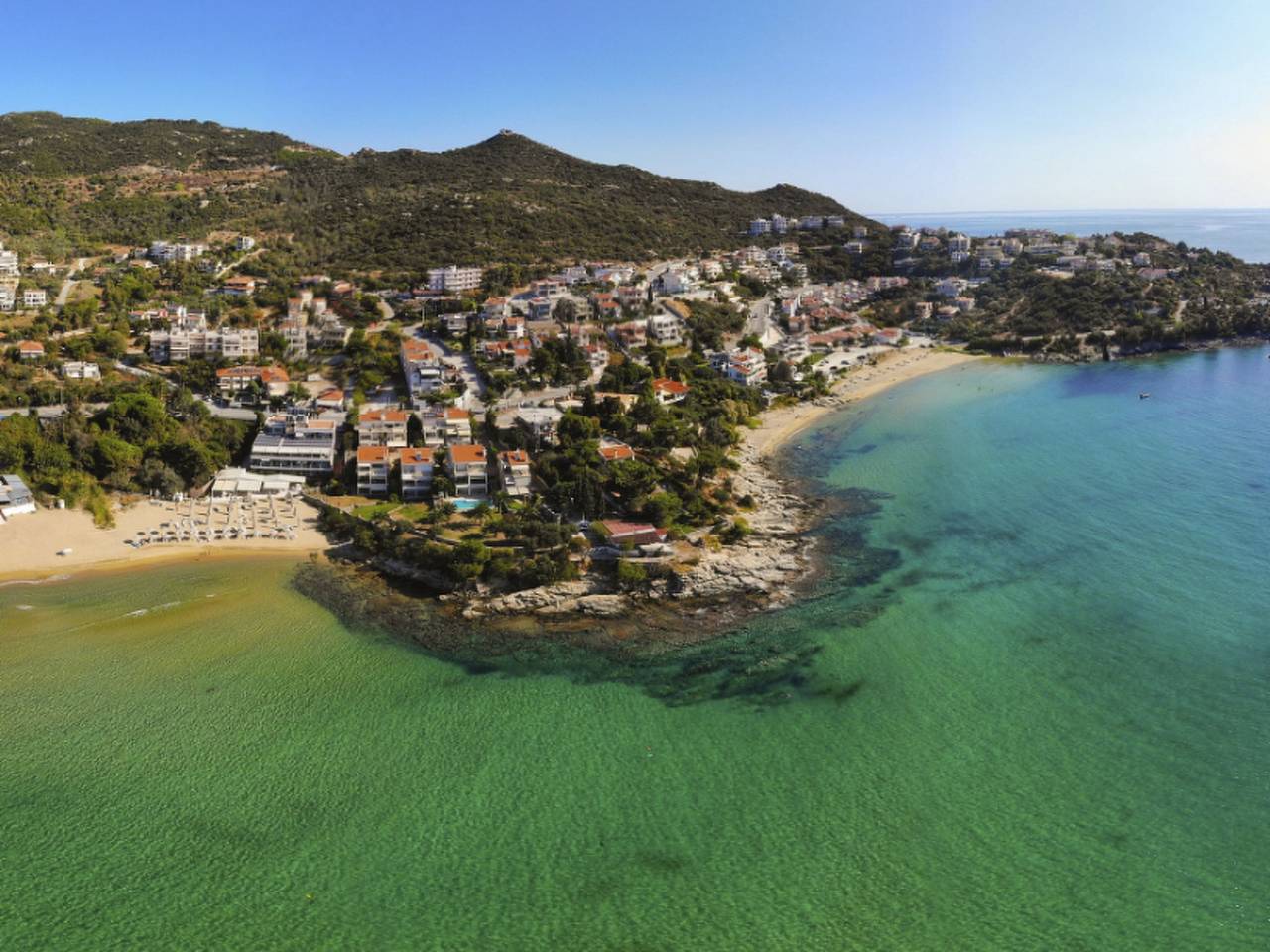 "Villa siesta" in Strandnähe in Palaio Tsifliki, Eleftheroupoli