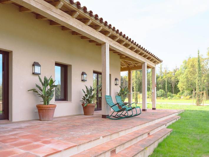 Finca für 12 Personen, mit Terrasse und Garten in Pals - 2