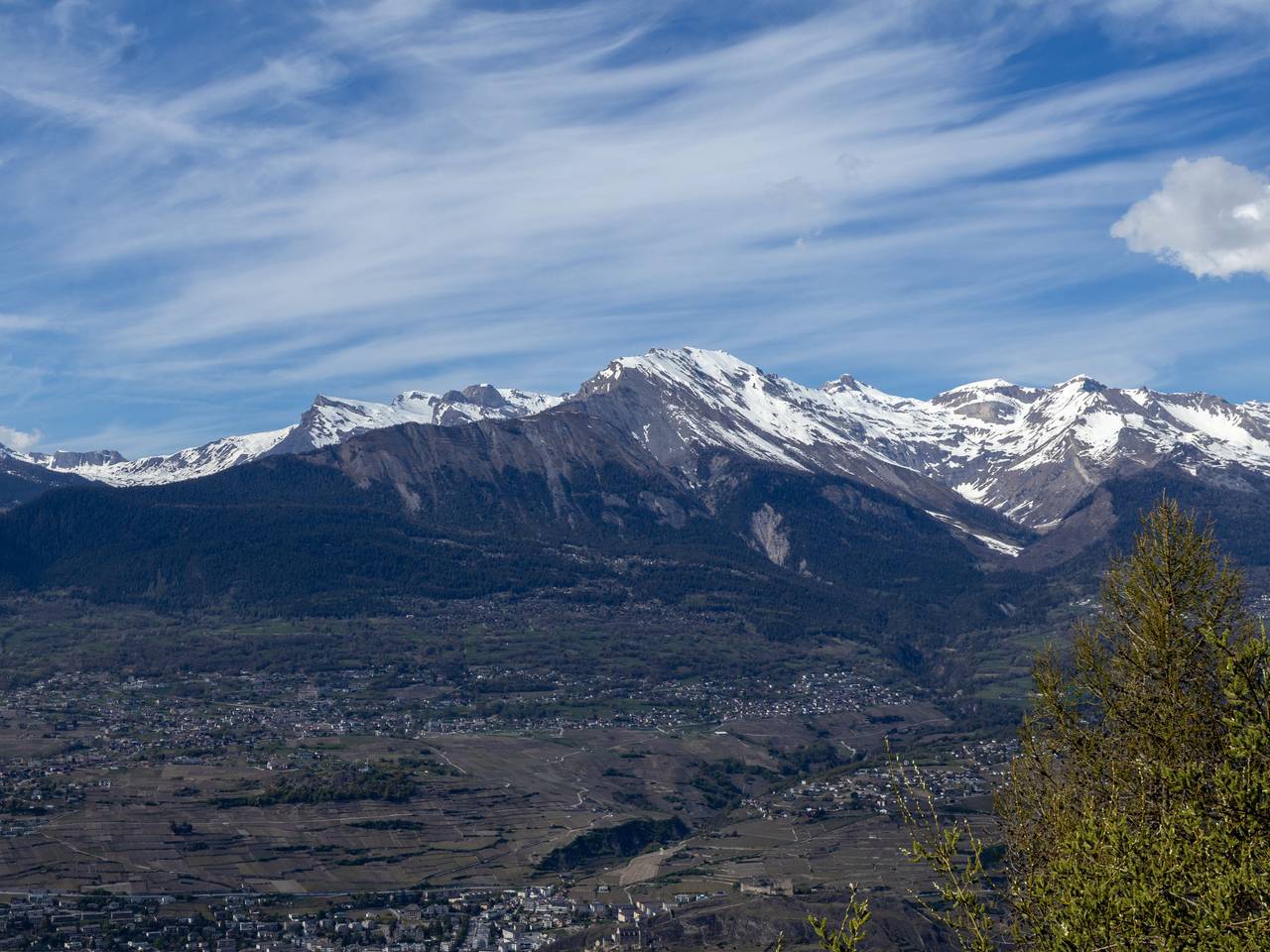 Chalet Le Trèfle in Les Agettes, Walliser Alpen