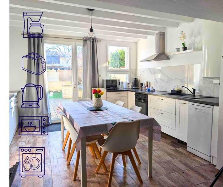 Location de vacances pour 6 personnes, avec jardin à Niort - 4