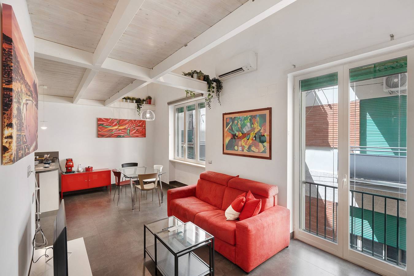 Maison de vacances « The Pepper in Pizzofalcone » avec balcon, Wi-Fi et climatisation in Naples, Province de Naples