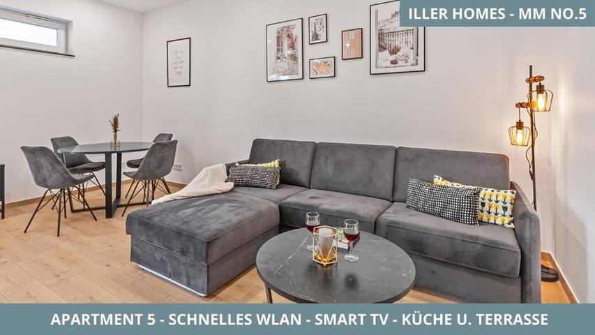 Ferienwohnung für 7 Personen, mit Terrasse in Memmingen - 3