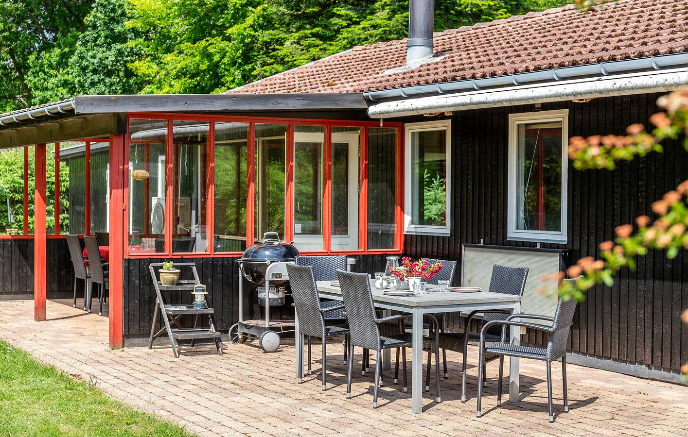 Ferienhaus für 4 Personen mit Terrasse in Melby, Hovedstaden