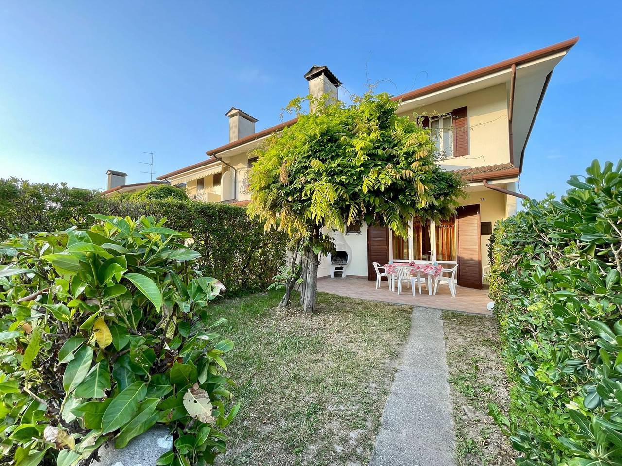 Reihenhaus mit Garten und Gemeinschaftspool in Porto Santa Margherita, Caorle