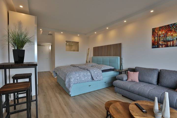 Ferienwohnung für 2 Personen, mit Balkon und Pool in Timmendorfer Strand