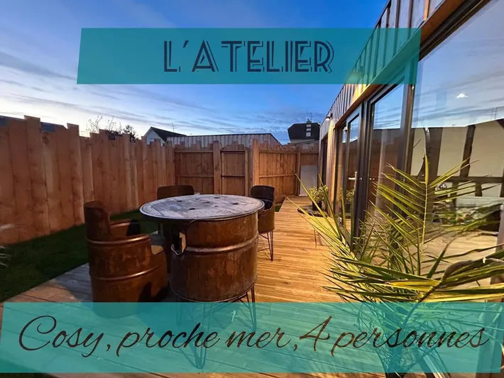 Casa de vacaciones para 4 personas, con jardín y terraza - 1