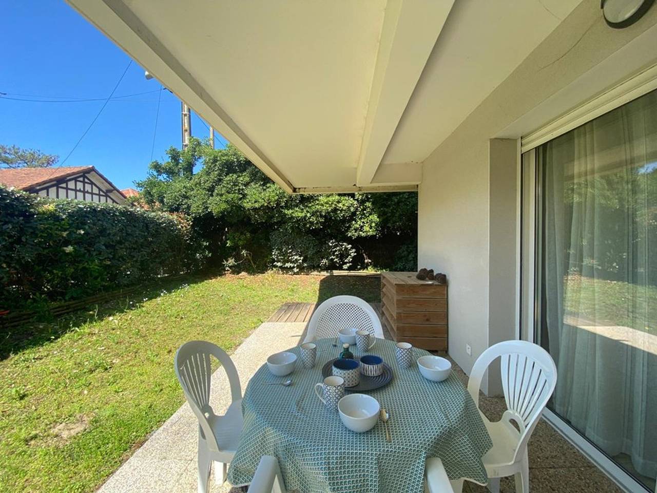 Entire apartment, Ground-Floor Apartment 300m from Beach with Private Garden, Parking, and Wifi in Capbreton, Côte d’Argent