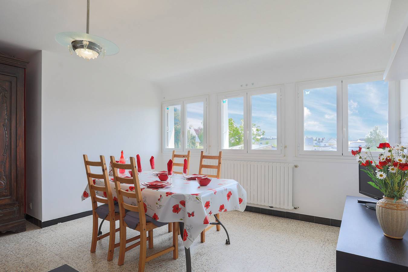 Ganze Wohnung, Ferienwohnung 'Appartement Centre Bretagne' mit privatem Garten in Pabu, Guingamp Region