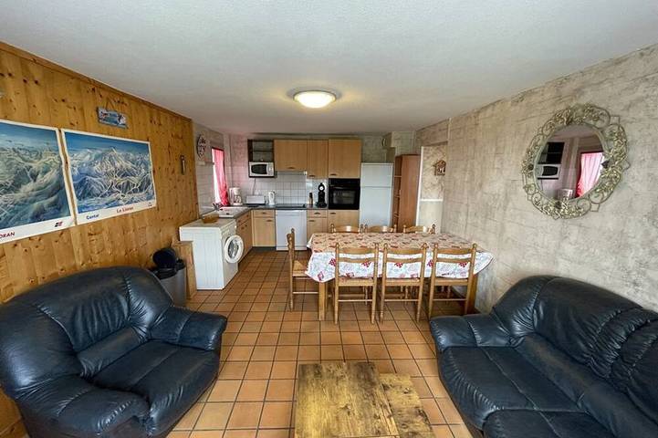 Appartement de vacances pour 8 personnes, avec balcon