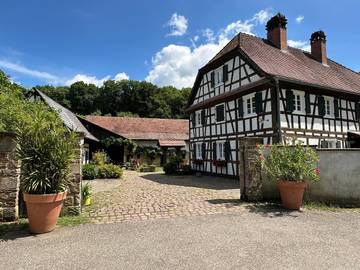 Chambre d’hôte pour 2 personnes, avec terrasse et jardin dans Parc naturel régional des Vosges du Nord