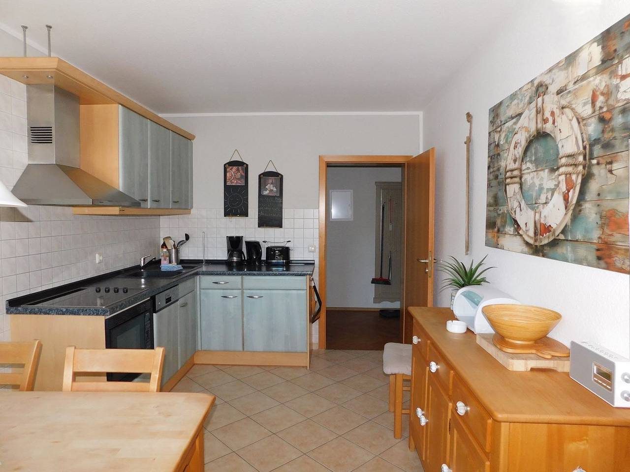 Ganze Wohnung, Ferienwohnung "Windjammer" im Ortskern von Ahrenshoop ca. 65 m² für 2-5 Personen in Ahrenshoop, Fischland