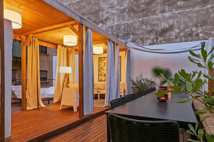 Casa de férias para 5 pessoas, com Varanda e Terraço em La Barceloneta