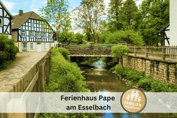 Ferienhaus für 15 Personen, mit Sauna und Garten in Eslohe