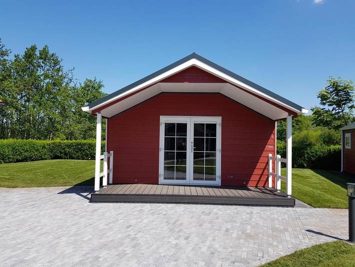 Camping für 6 Personen, mit Terrasse und Garten sowie Ausblick am Veluwemeer