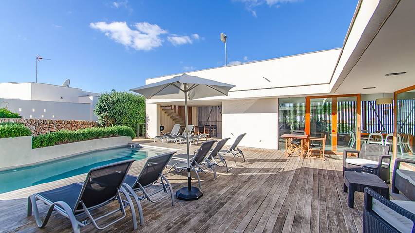 Chalet para 8 personas con jardín in Punta Prima, Sant Lluís