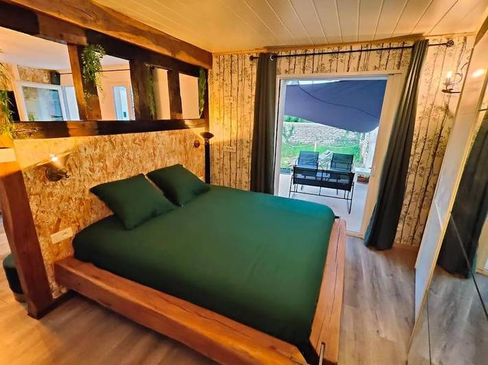 Maison de vacances pour 4 personnes, avec terrasse et vue