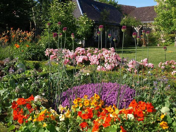 Gîte pour 2 personnes, avec piscine ainsi que vue et jardin à Villandry
