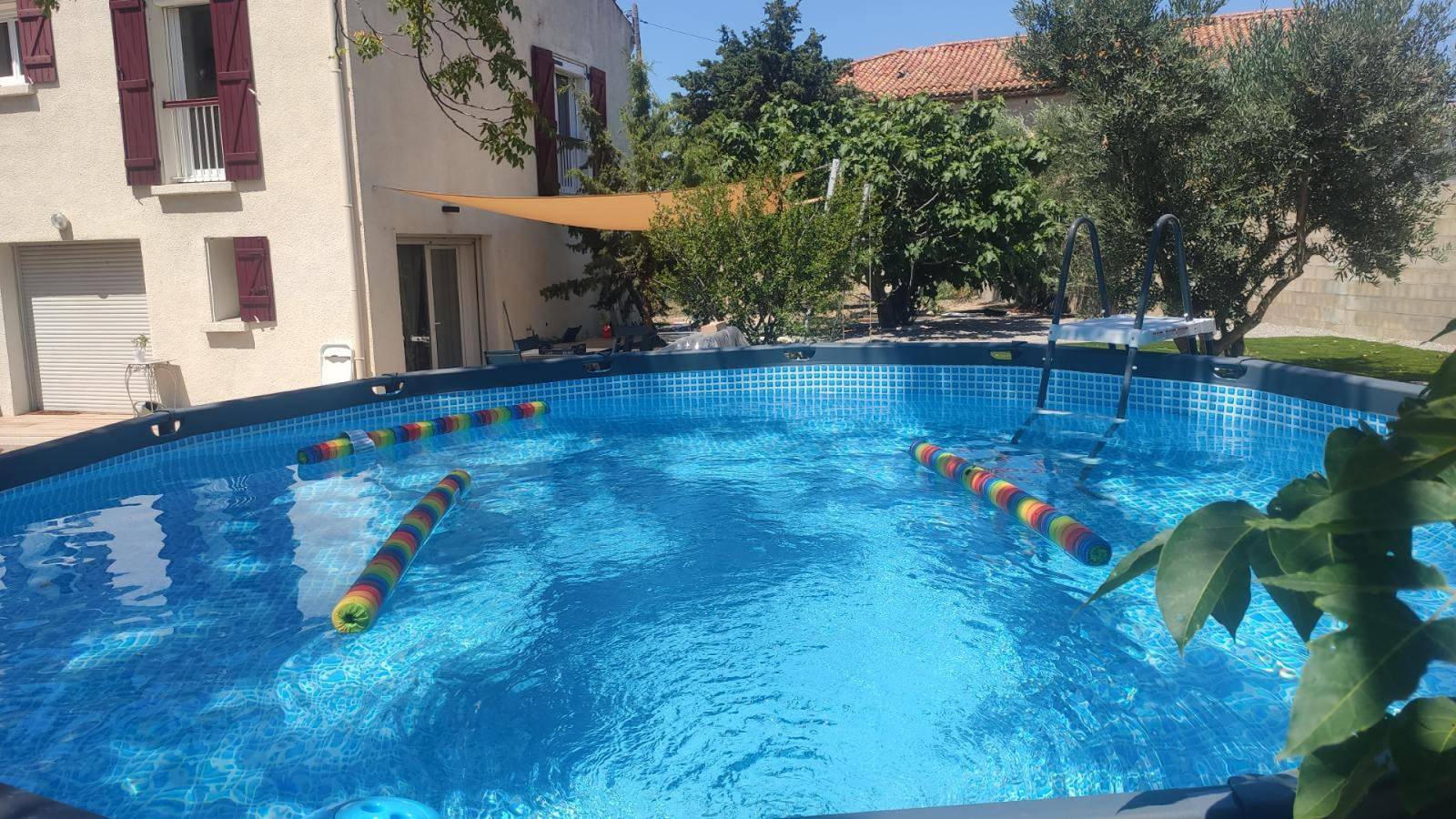 Gîte für 6 Personen mit Garten in Cuxac-d'Aude, Narbonne und Umgebung